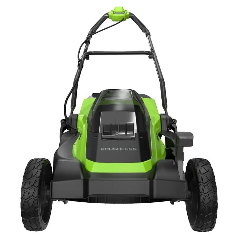 картинка Газонокосилка аккумуляторная Greenworks GD24X2LM361, 2х24V, 36 см, c 2хАКБ 4Ач и ЗУ картинка Газонокосилка аккумуляторная Greenworks GD24X2LM361, 2х24V, 36 см, c 2хАКБ 4Ач и ЗУ