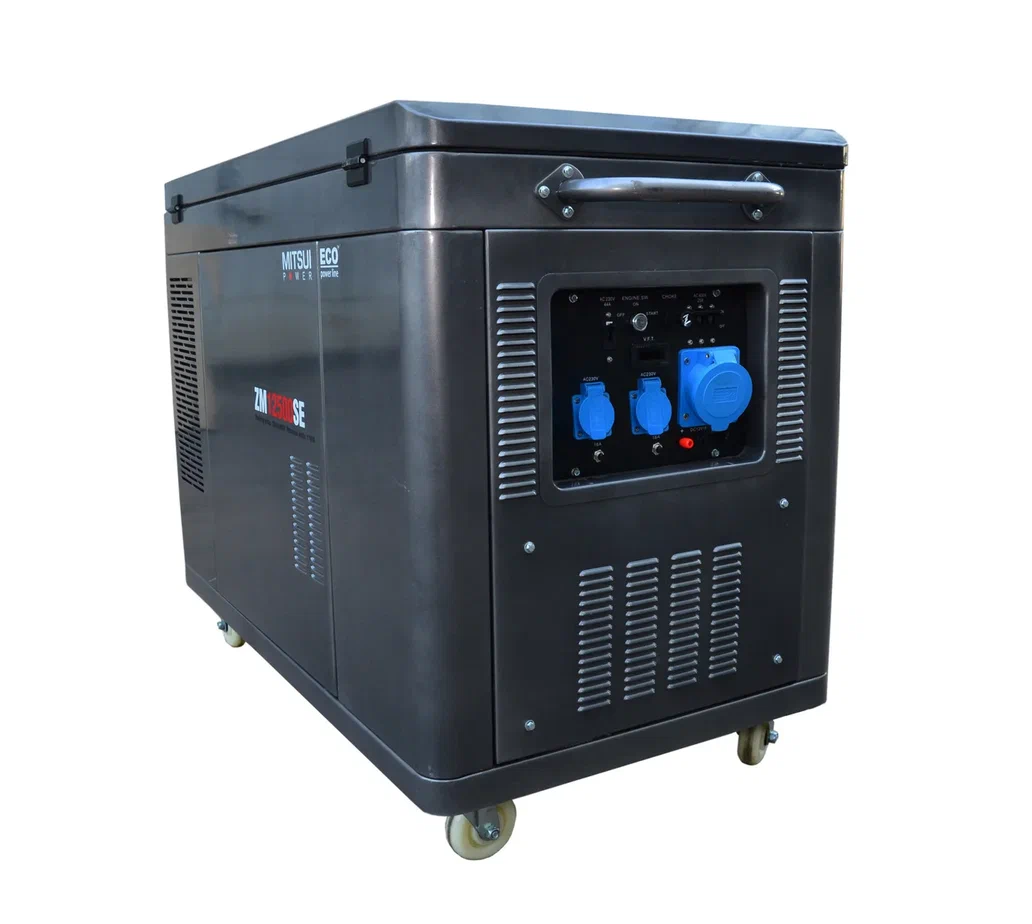 картинка Бензиновый генератор Mitsui Power Eco ZM 12500 SE картинка Бензиновый генератор Mitsui Power Eco ZM 12500 SE