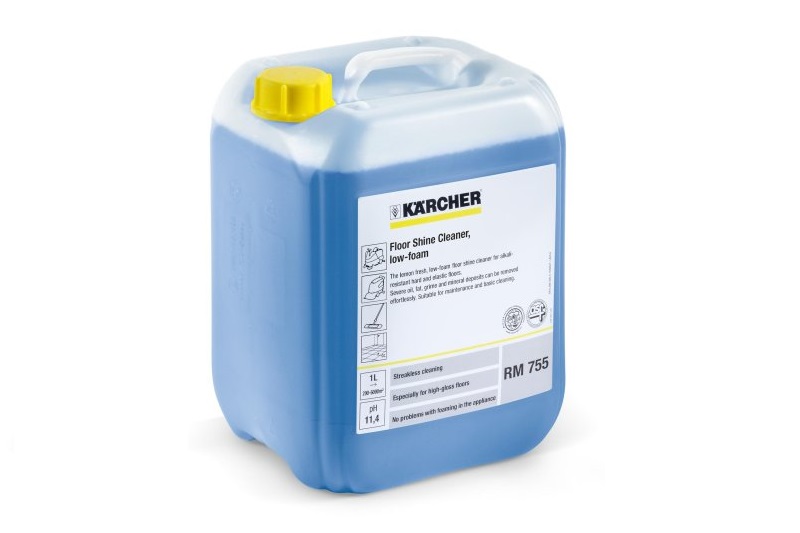 Профессиональное средство RM 755 щелочное для общей чистки с приданием блеска 10л Karcher 6.295-174.0