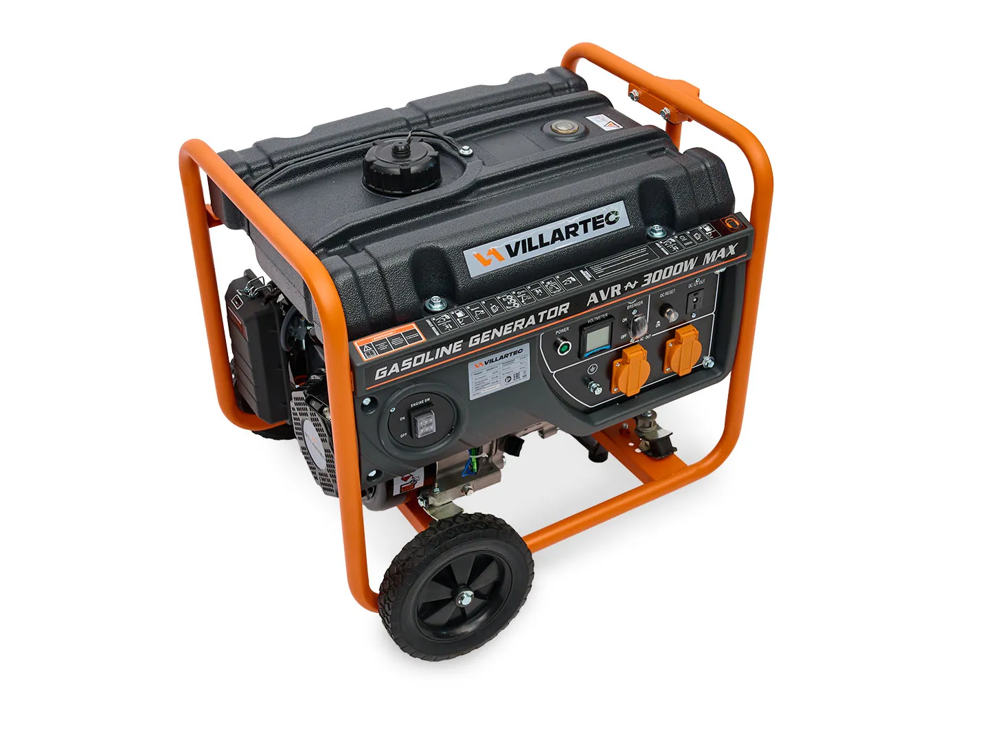 Генератор бензиновый VILLARTEC GG3400WС , 2,6 кВт Генератор бензиновый VILLARTEC GG3400WС , 2,6 кВт