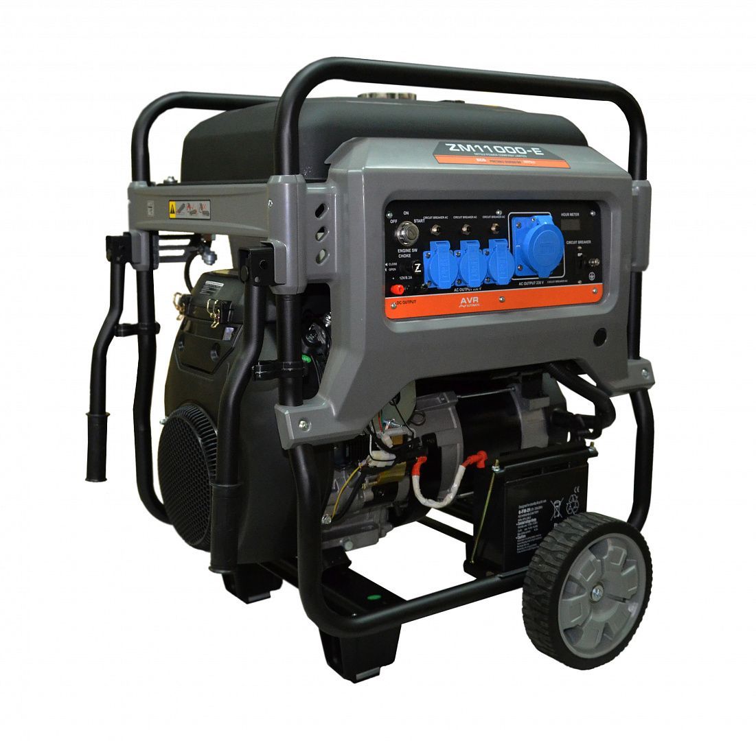 картинка Бензиновый генератор Mitsui Power Eco ZM 11000 E картинка Бензиновый генератор Mitsui Power Eco ZM 11000 E