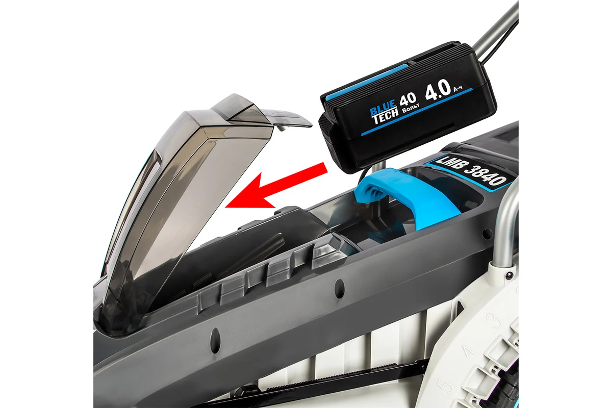 картинка Аккумуляторная газонокосилка DDE BlueTech LMB 3840 ширина 38 см, высота 25 - 75, сборник, без ЗУ и АКБ 909-297 картинка Аккумуляторная газонокосилка DDE BlueTech LMB 3840 ширина 38 см, высота 25 - 75, сборник, без ЗУ и АКБ 909-297
