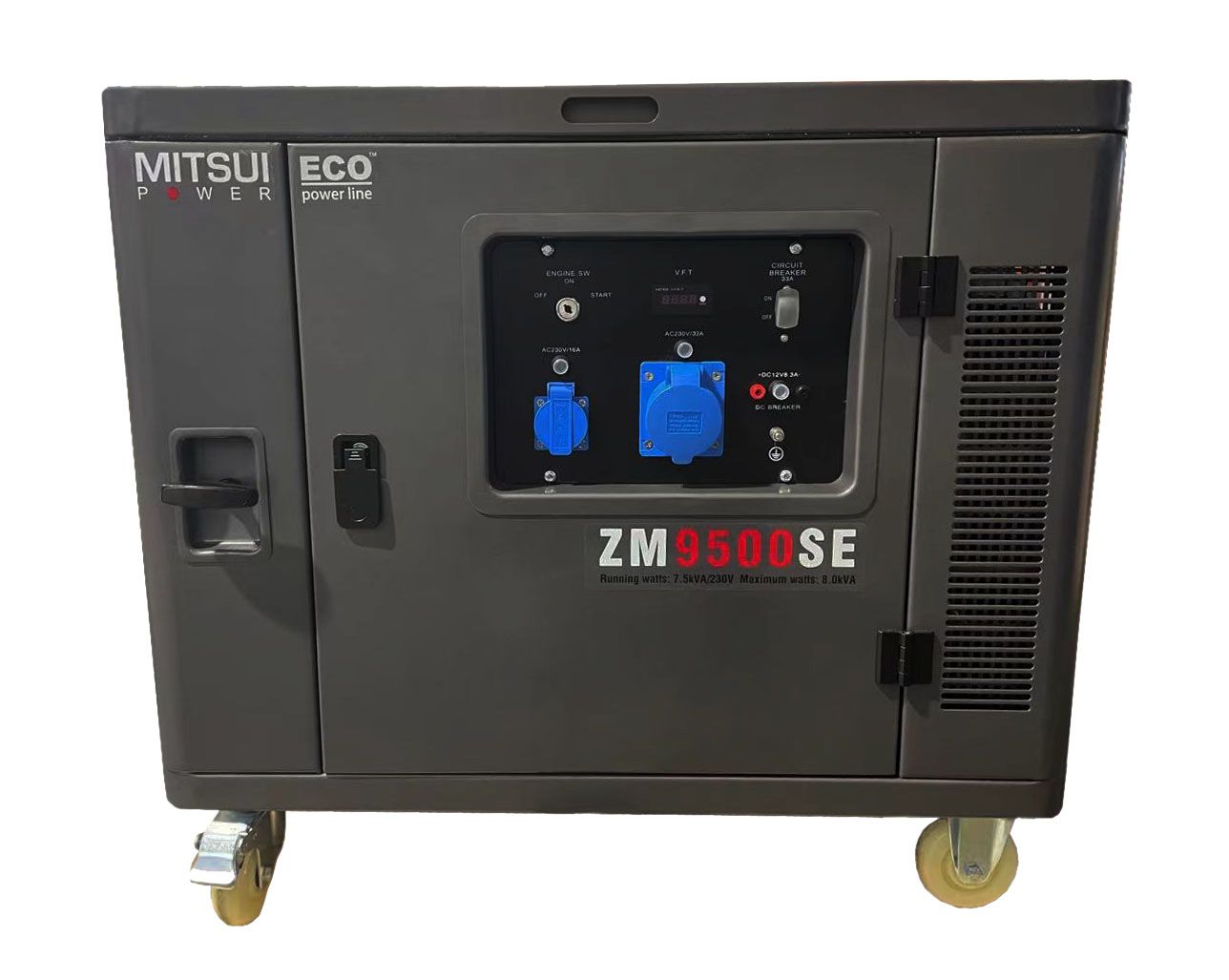 Бензиновый генератор Mitsui Power Eco ZM 9500 SE Бензиновый генератор Mitsui Power Eco ZM 9500 SE