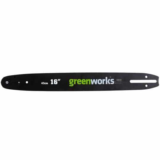 Шина для аккумуляторной цепной пилы Greenworks  40V 40 см