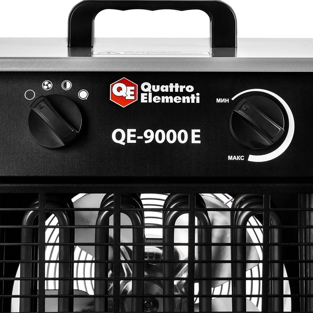 картинка Тепловая пушка электрическая с ТЭН QUATTRO ELEMENTI QE-9000 E картинка Тепловая пушка электрическая с ТЭН QUATTRO ELEMENTI QE-9000 E