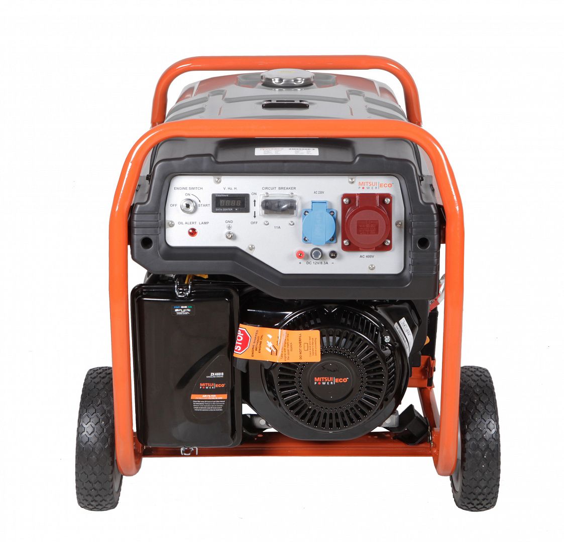 картинка Бензиновый генератор Mitsui Power Eco ZM 9500 E-3 картинка Бензиновый генератор Mitsui Power Eco ZM 9500 E-3