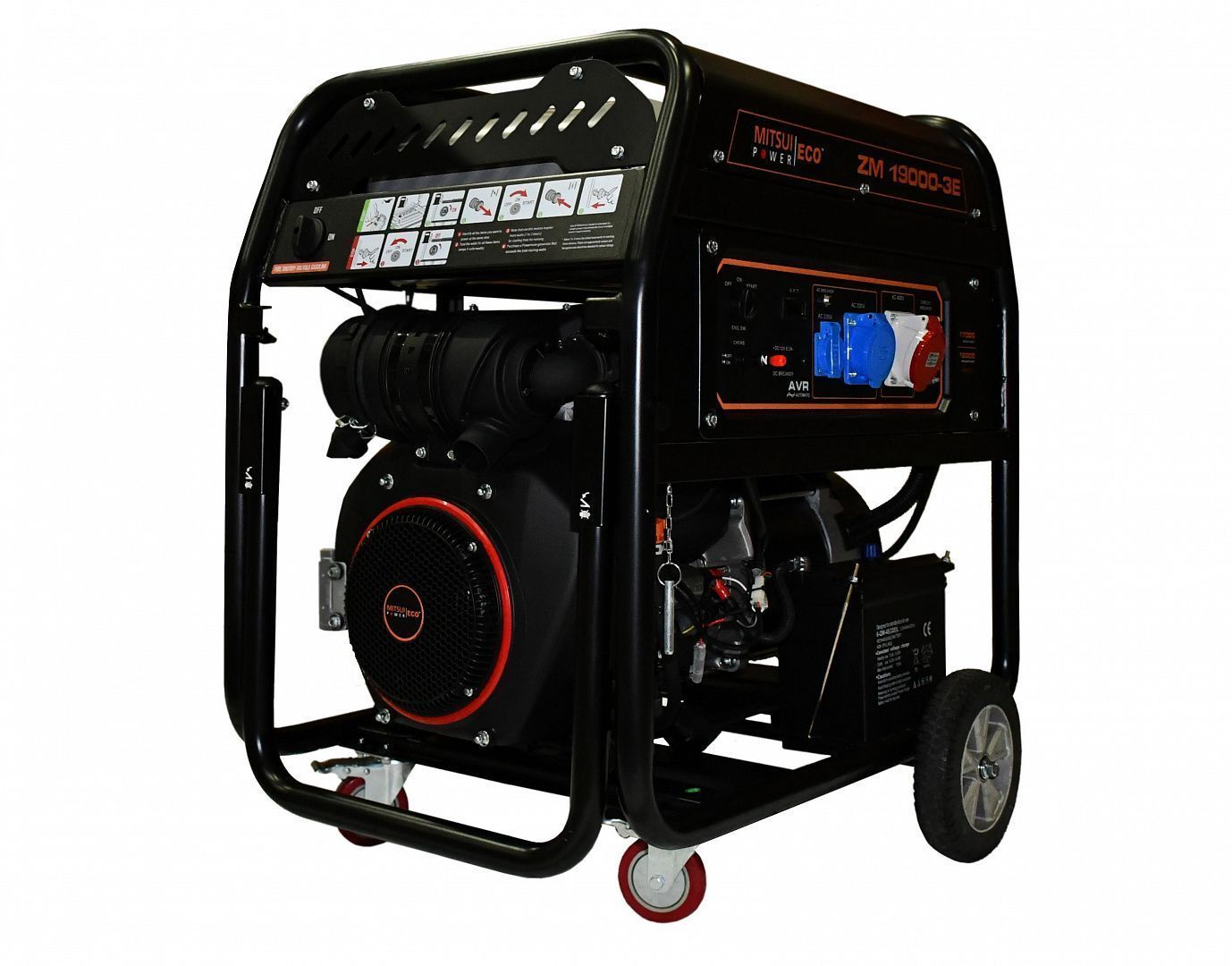картинка Бензиновый генератор Mitsui Power ZM 19000 Е-3