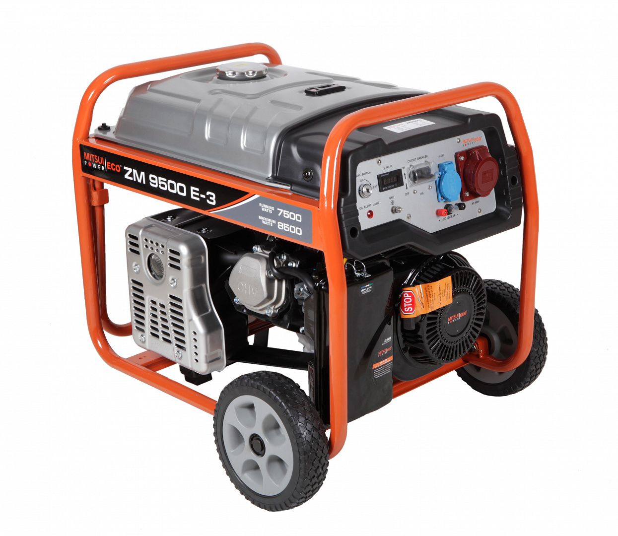 картинка Бензиновый генератор Mitsui Power Eco ZM 9500 E-3 картинка Бензиновый генератор Mitsui Power Eco ZM 9500 E-3