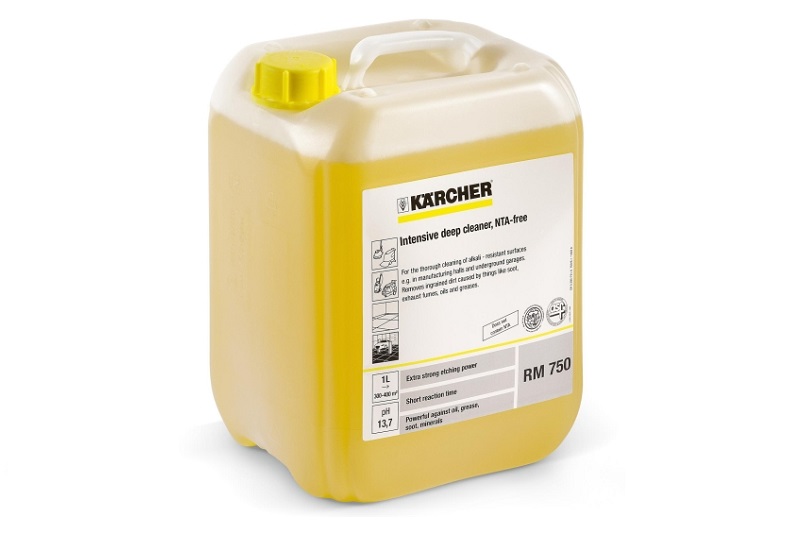 Профессиональное средство RM 750 щелочное для общей чистки, 10л Karcher 6.295-539.0