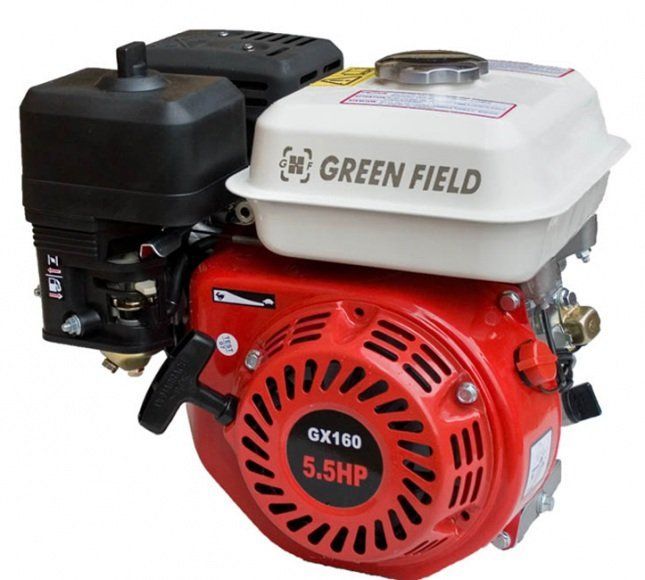 картинка Бензиновый двигатель Green Field GF 168 F (GX160)