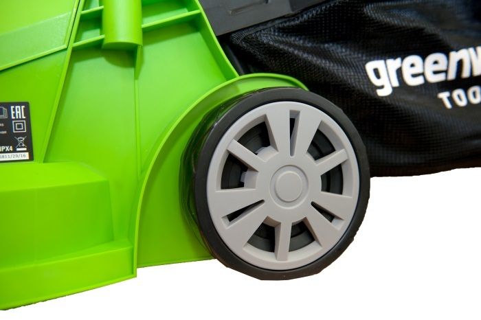 картинка Газонокосилка электрическая GreenWorks GLM1232 (2502207)