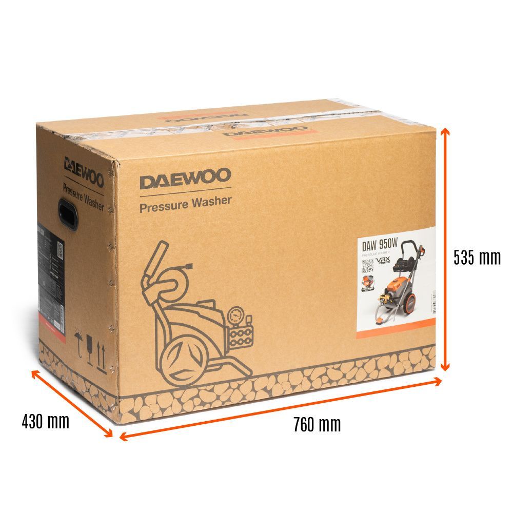 картинка Мойка высокого давления DAEWOO DAW 950W картинка Мойка высокого давления DAEWOO DAW 950W