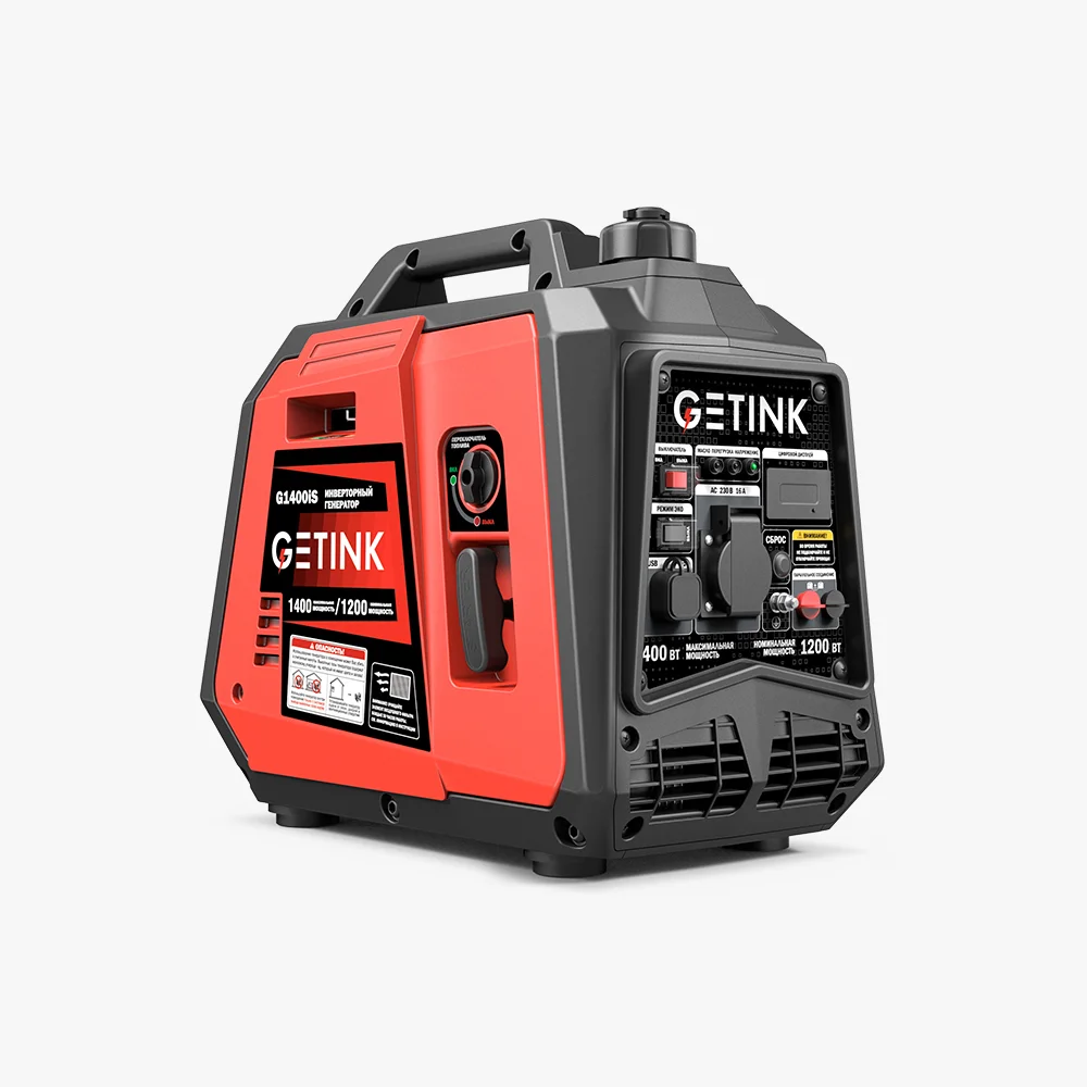 картинка Бензиновый инвенторный генератор GETINK G1400iS