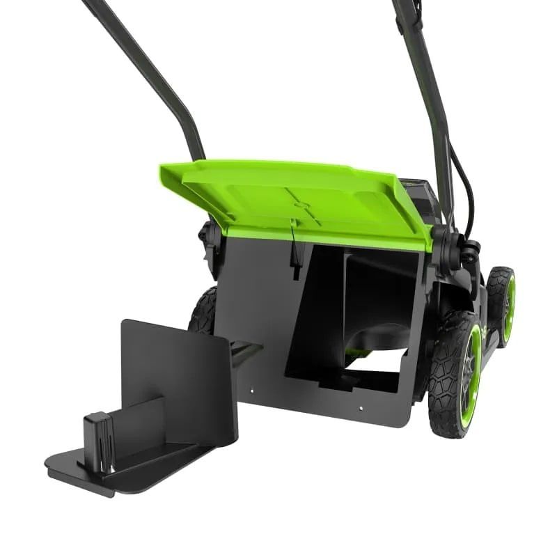 картинка Газонокосилка аккумуляторная Greenworks GD24X2LM361, 2х24V, 36 см, c 2хАКБ 4Ач и ЗУ картинка Газонокосилка аккумуляторная Greenworks GD24X2LM361, 2х24V, 36 см, c 2хАКБ 4Ач и ЗУ