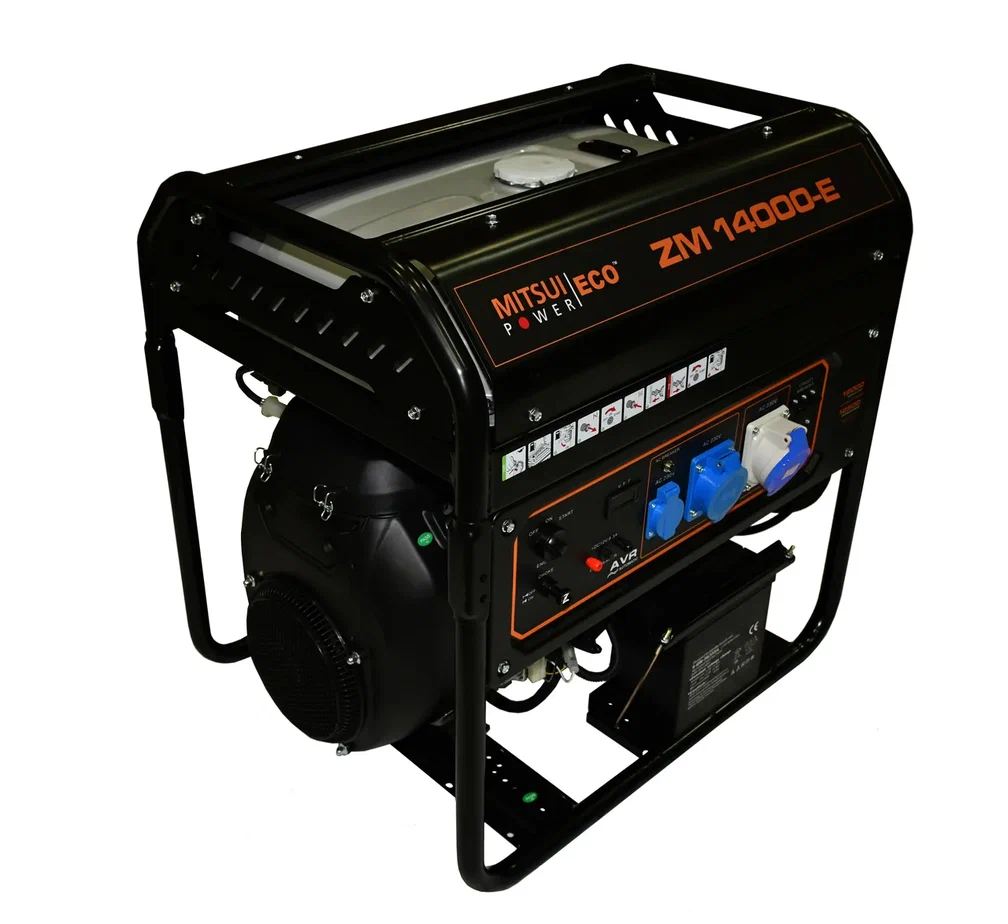 картинка Бензиновый генератор Mitsui Power Eco ZM 14000 E картинка Бензиновый генератор Mitsui Power Eco ZM 14000 E
