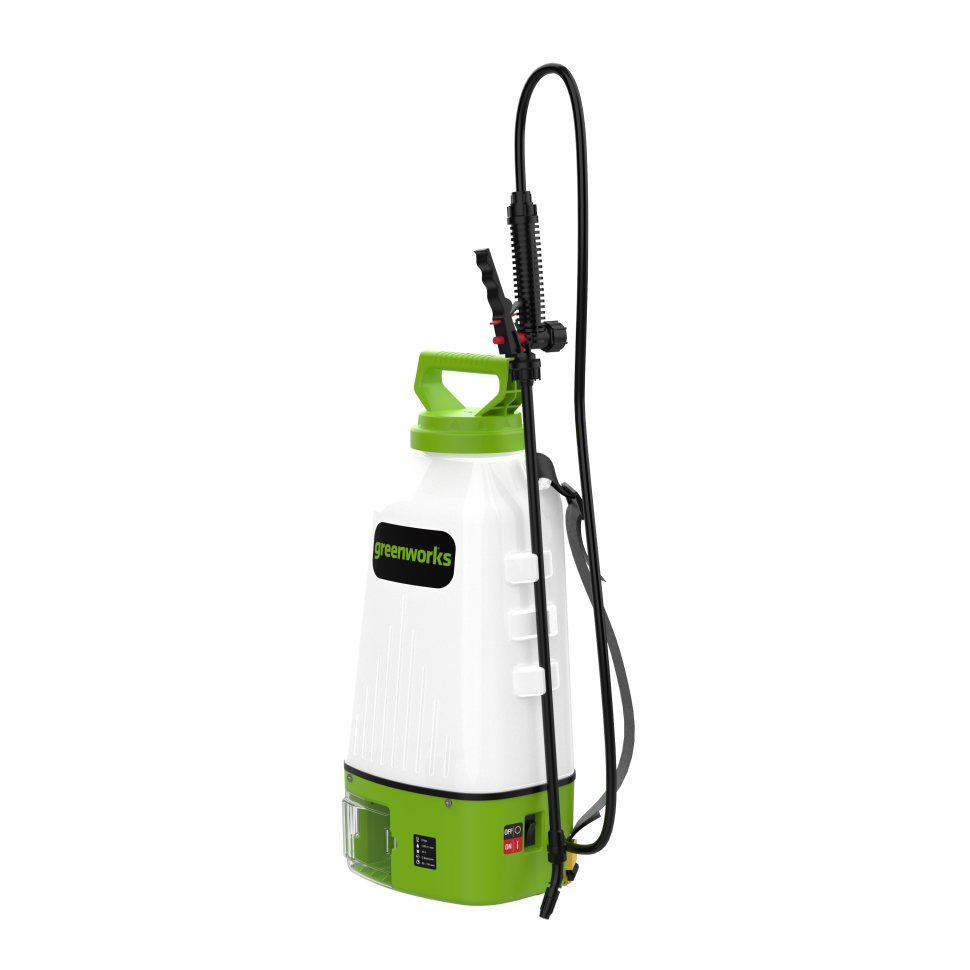картинка Опрыскиватель аккумуляторный Greenworks BPS2410, 24V, 10 л, без АКБ и ЗУ картинка Опрыскиватель аккумуляторный Greenworks BPS2410, 24V, 10 л, без АКБ и ЗУ