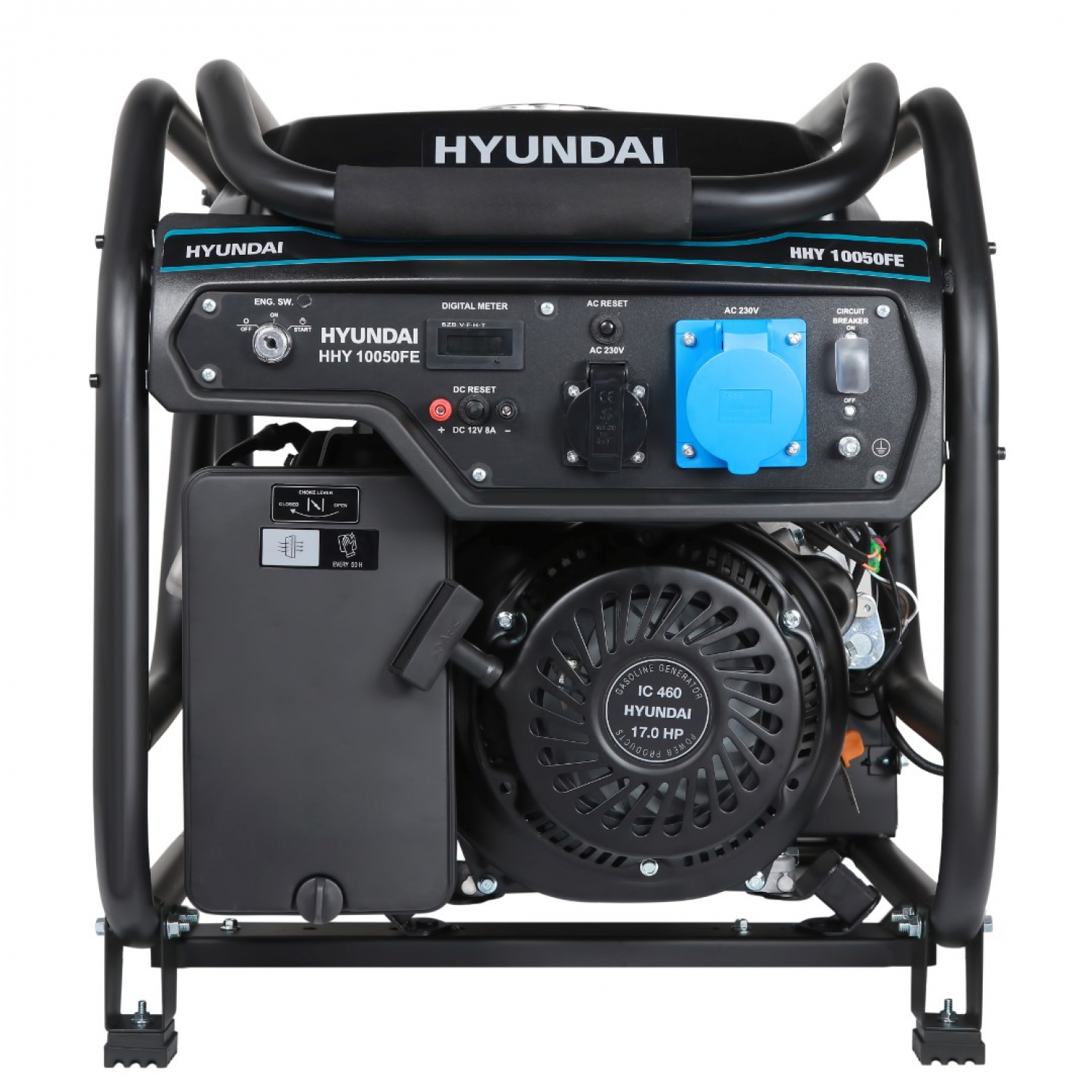 картинка Бензиновый генератор Hyundai HHY 10050FE