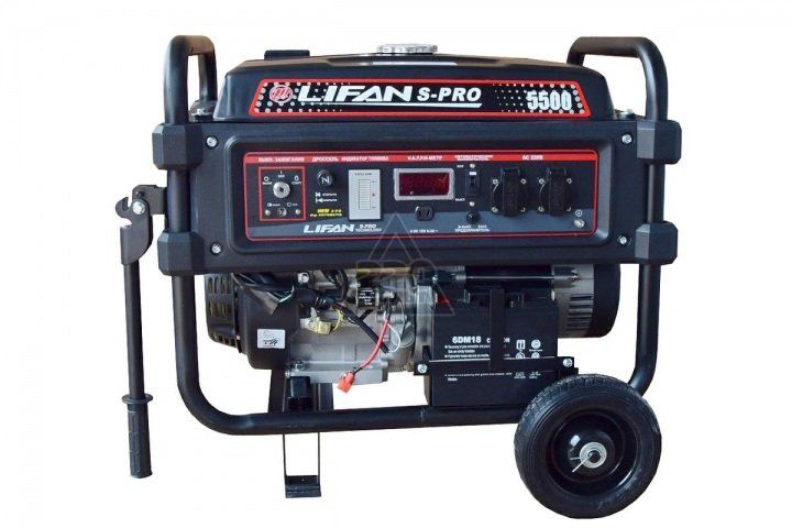 картинка Бензиновый генератор Lifan S-Pro 5500