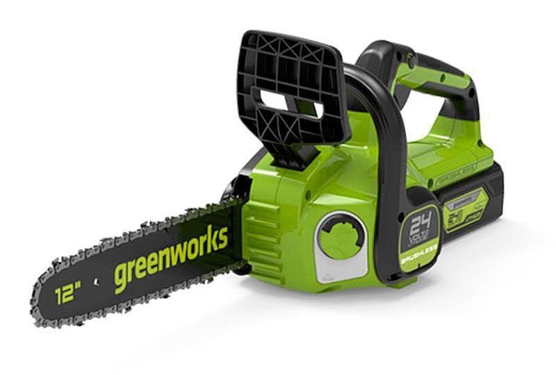 Цепная пила аккумуляторная GreenWorks GD24CS30 24V 30см без АКБ и ЗУ