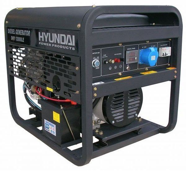 картинка Бензиновый генератор Hyundai HY12000LE