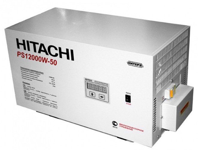 картинка Стабилизатор напряжения Hitachi PS12000W-50