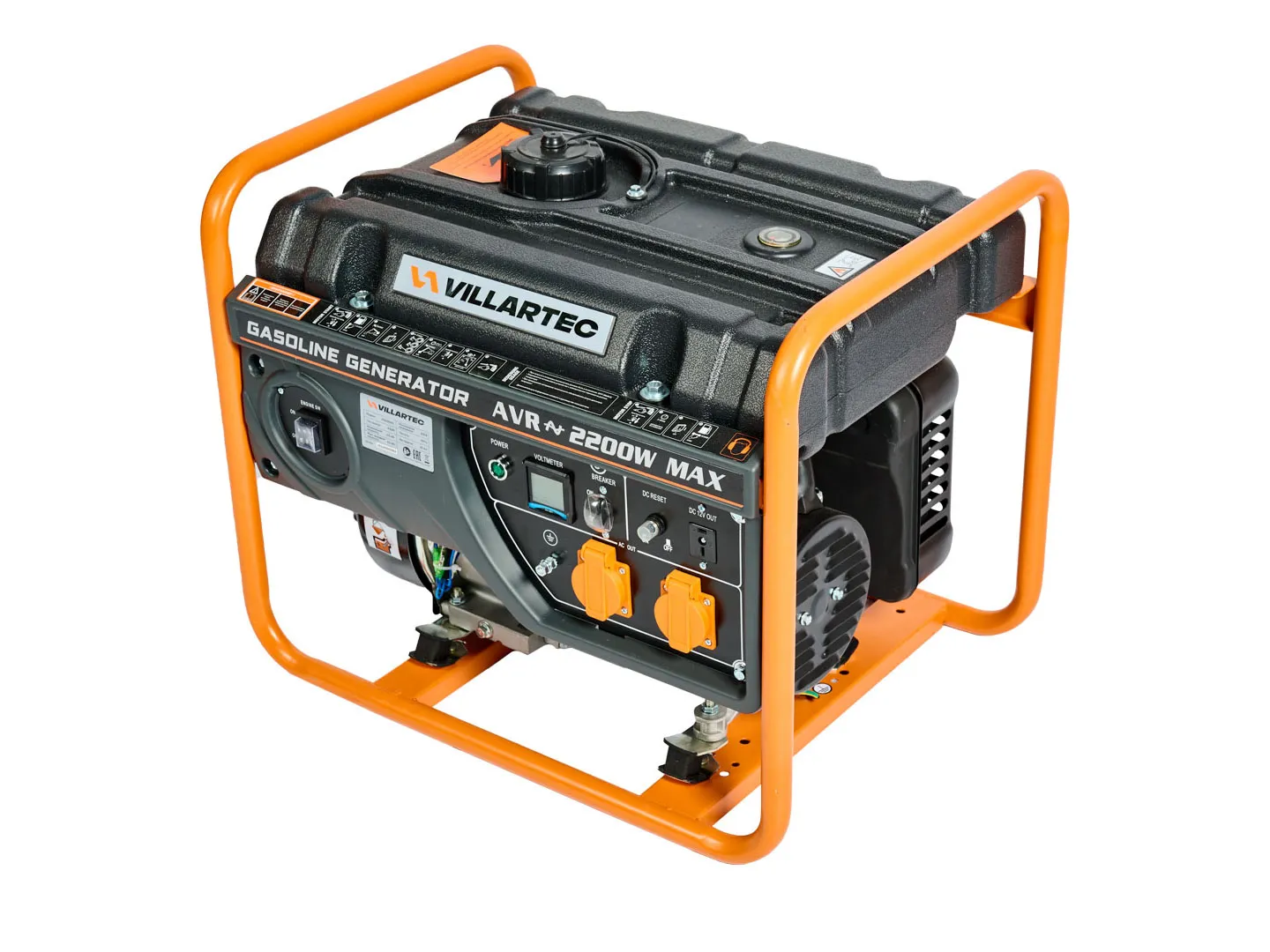 Генератор бензиновый  VILLARTEC GG2800W 2.0 кВт