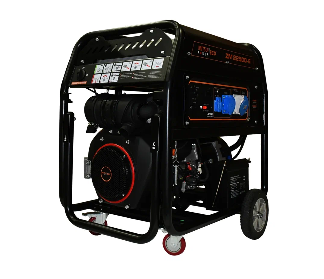 картинка Бензиновый генератор Mitsui Power Eco ZM 22500 E картинка Бензиновый генератор Mitsui Power Eco ZM 22500 E