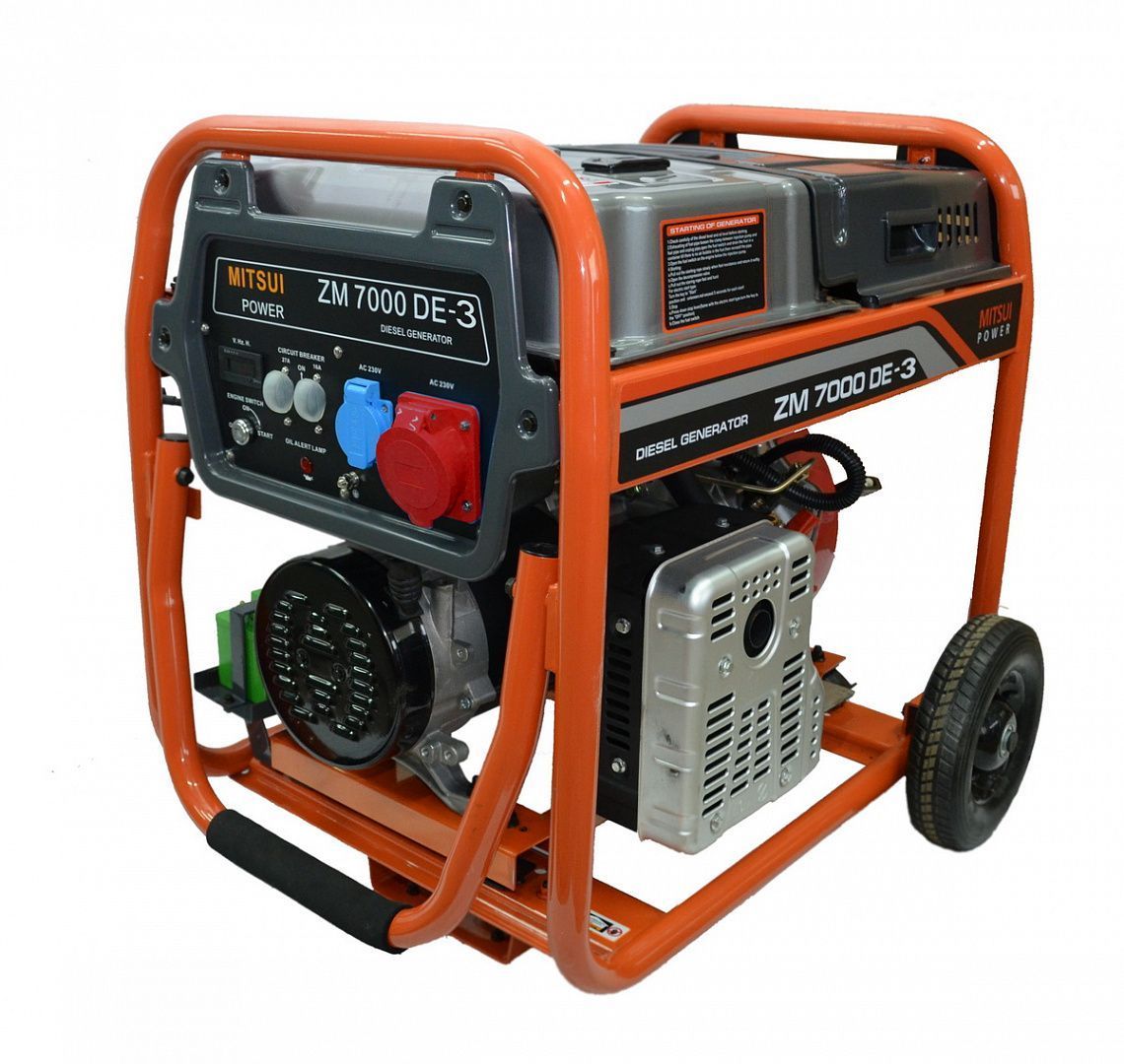 картинка Дизельный генератор Mitsui Power Eco ZM 7000 DE-3