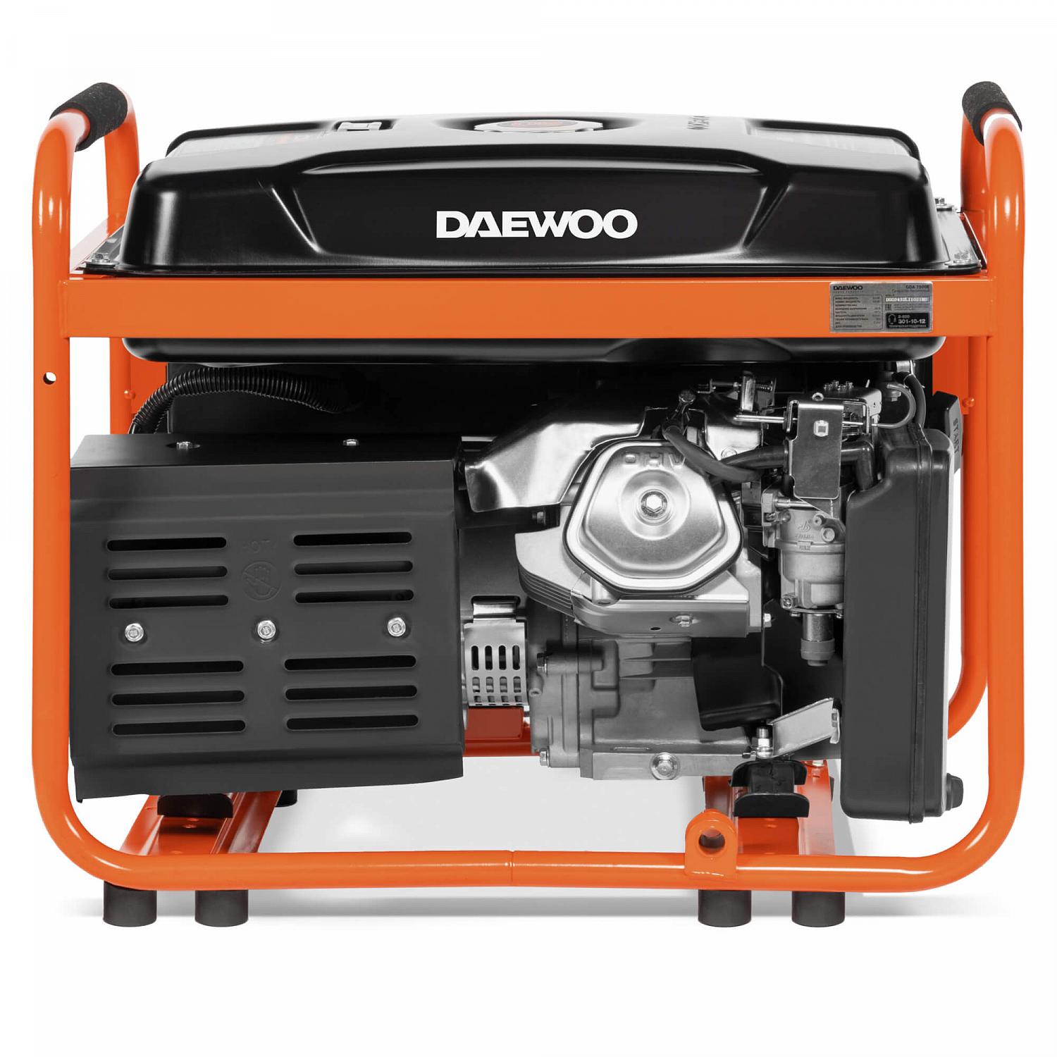 картинка Бензиновый генератор DAEWOO GDA 7500E