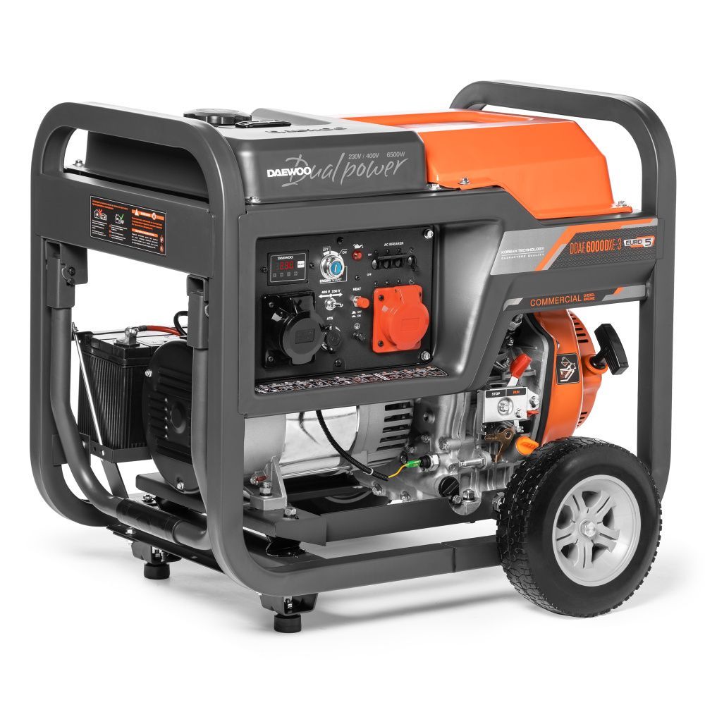 картинка Дизельный генератор с функцией Dual Power Daewoo DDAE 11000DХE-3
