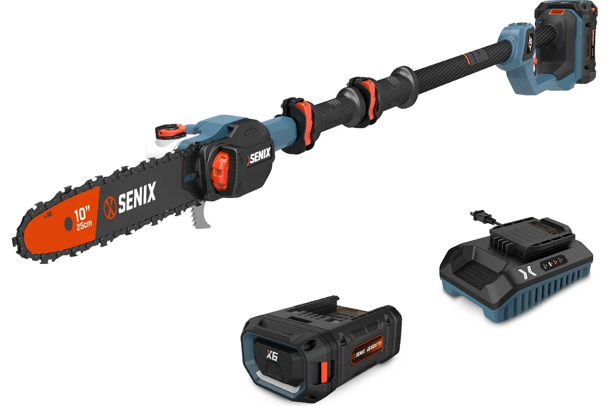 Высоторез аккумуляторный SENIX 60V, 25 см, 1акб, 1зу CSPX6-M-EU
