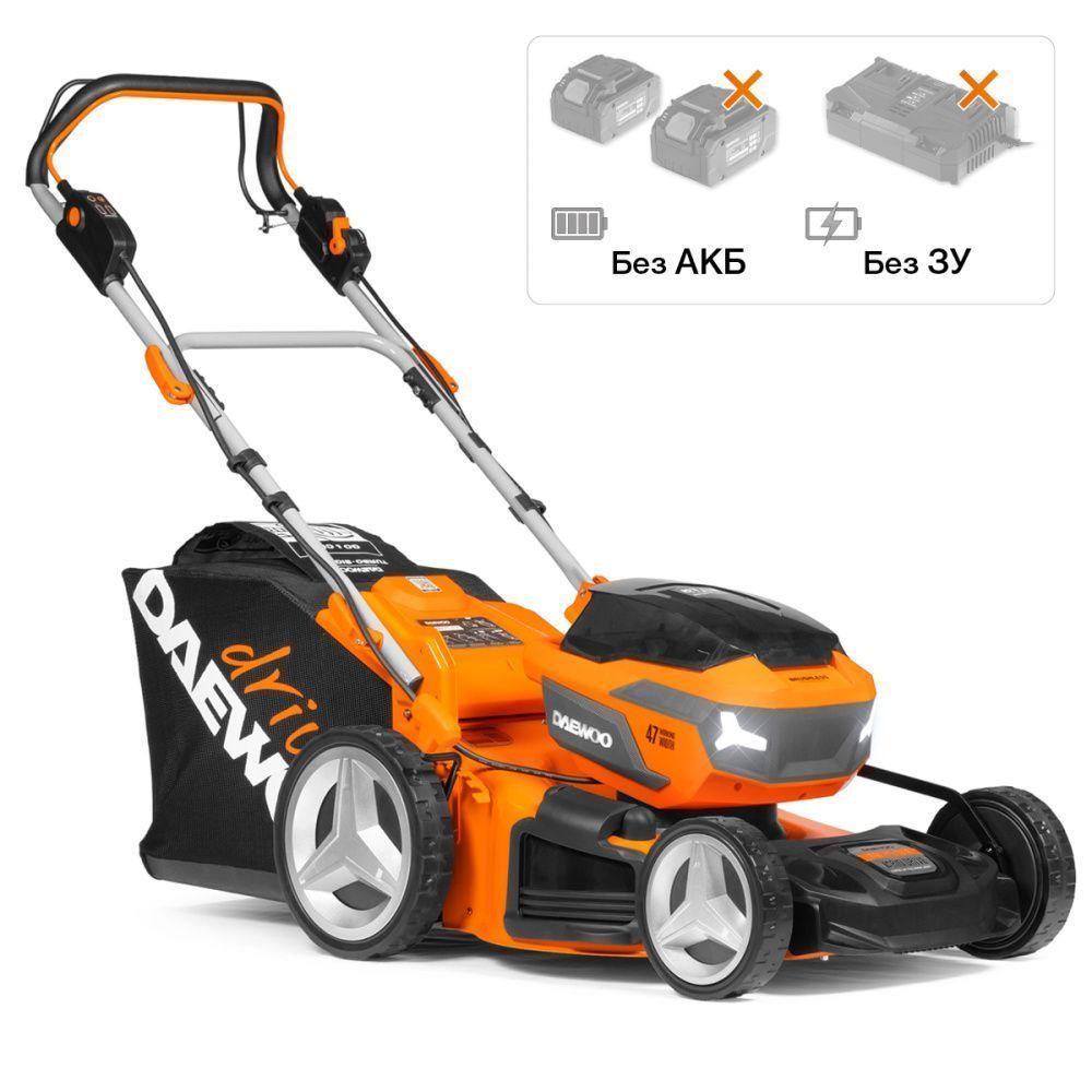 картинка Аккумуляторная газонокосилка DAEWOO DLM 5042Li-S