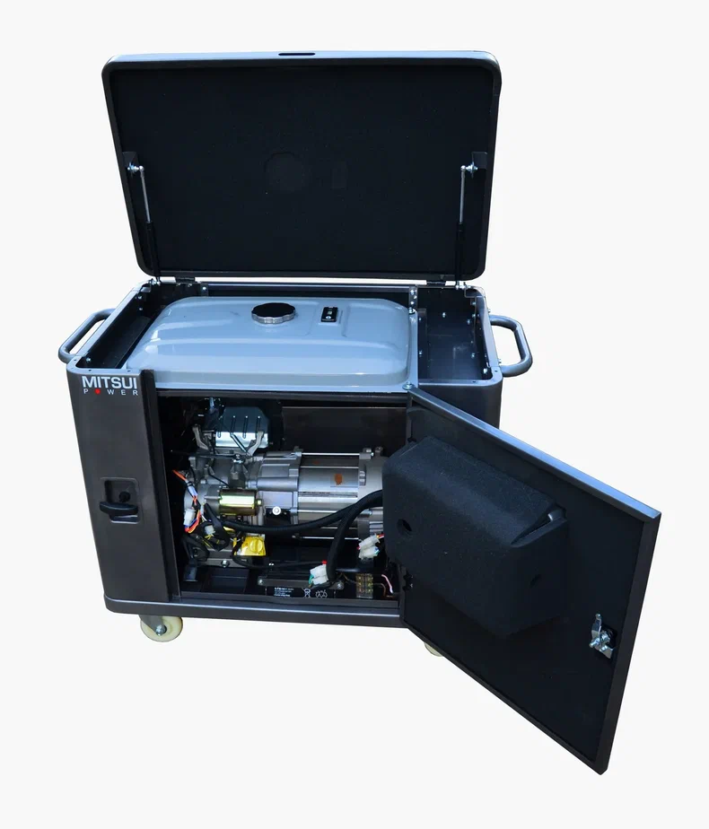 картинка Бензиновый генератор Mitsui Power Eco ZM 9500 SE картинка Бензиновый генератор Mitsui Power Eco ZM 9500 SE