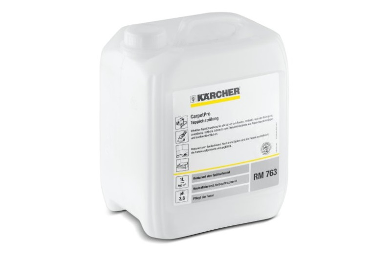 Средство для чистки ковров RM 763 слабо-кислое для промывки ковров 5л Karcher 6.295-845.0