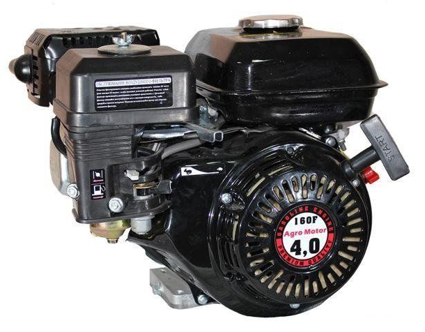 картинка Бензиновый двигатель Agromotor 160F