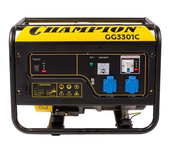 Генератор CHAMPION GG3301C Генератор CHAMPION GG3301C