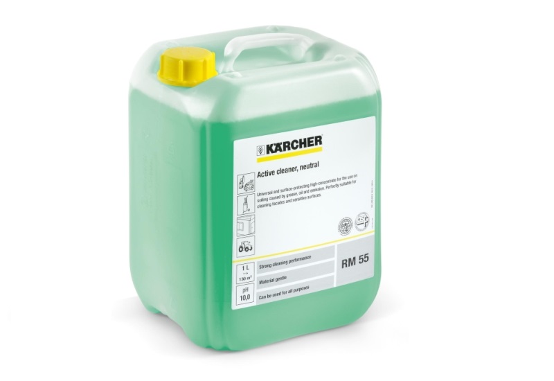Профессиональное средство RM 55 нейтральное для чистки фасадов, 10л Karcher 6.295-090.0