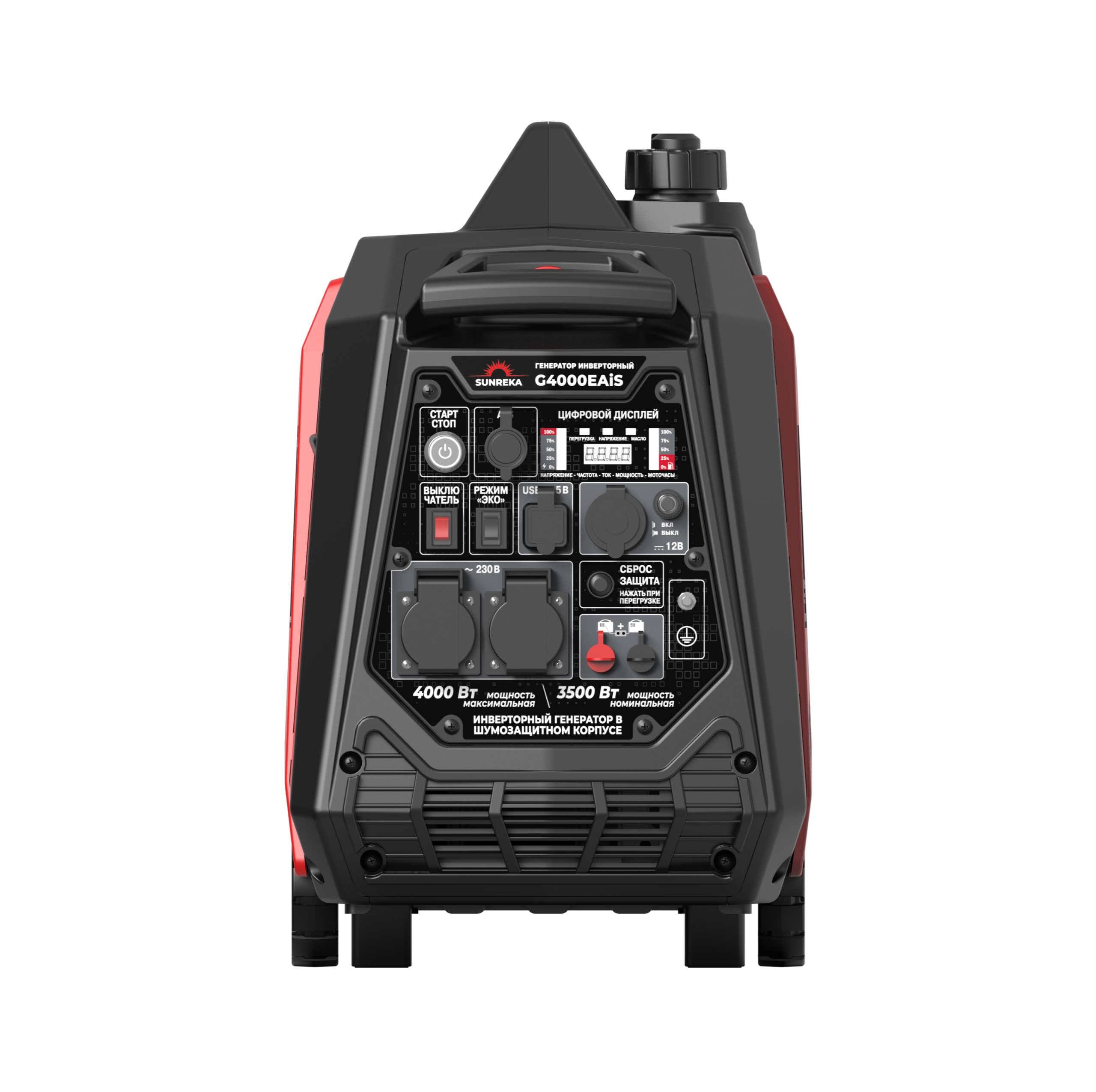 картинка Бензиновый инверторный генератор SUNREKA G4000EAiS картинка Бензиновый инверторный генератор SUNREKA G4000EAiS