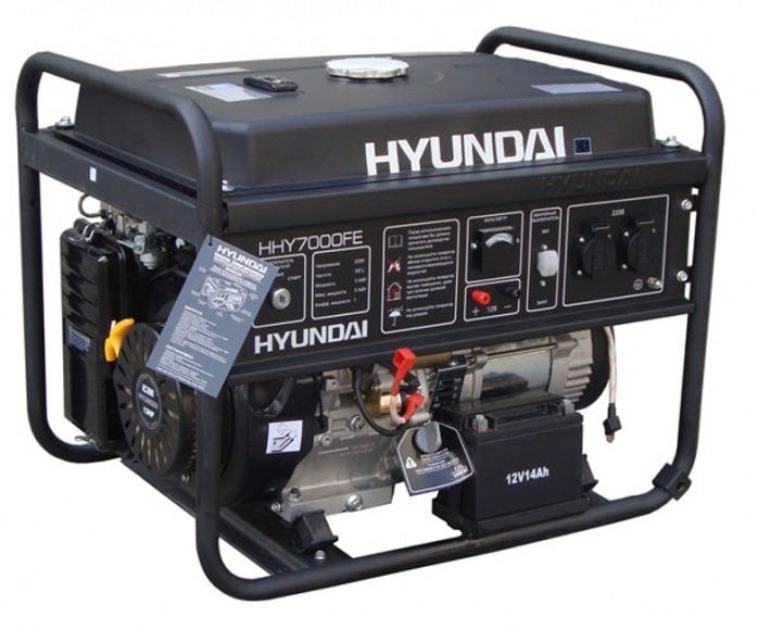 картинка Электростанция Hyundai HHY7000FE