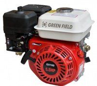 Бензиновый двигатель Green Field GF 168 F (GX160)