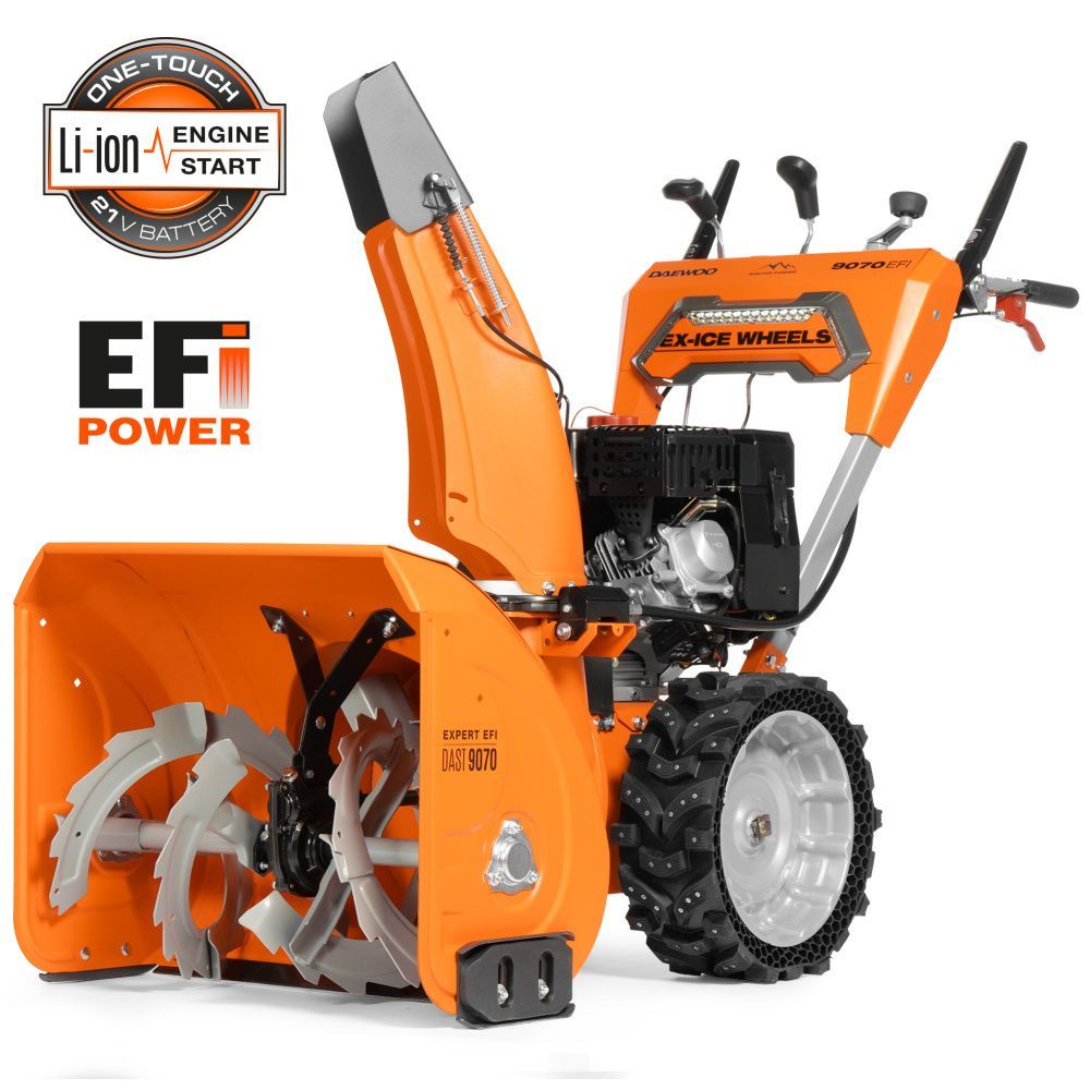 Снегоуборщик DAEWOO бензиновый с инжекторным двигателем DAST 9070 EFI