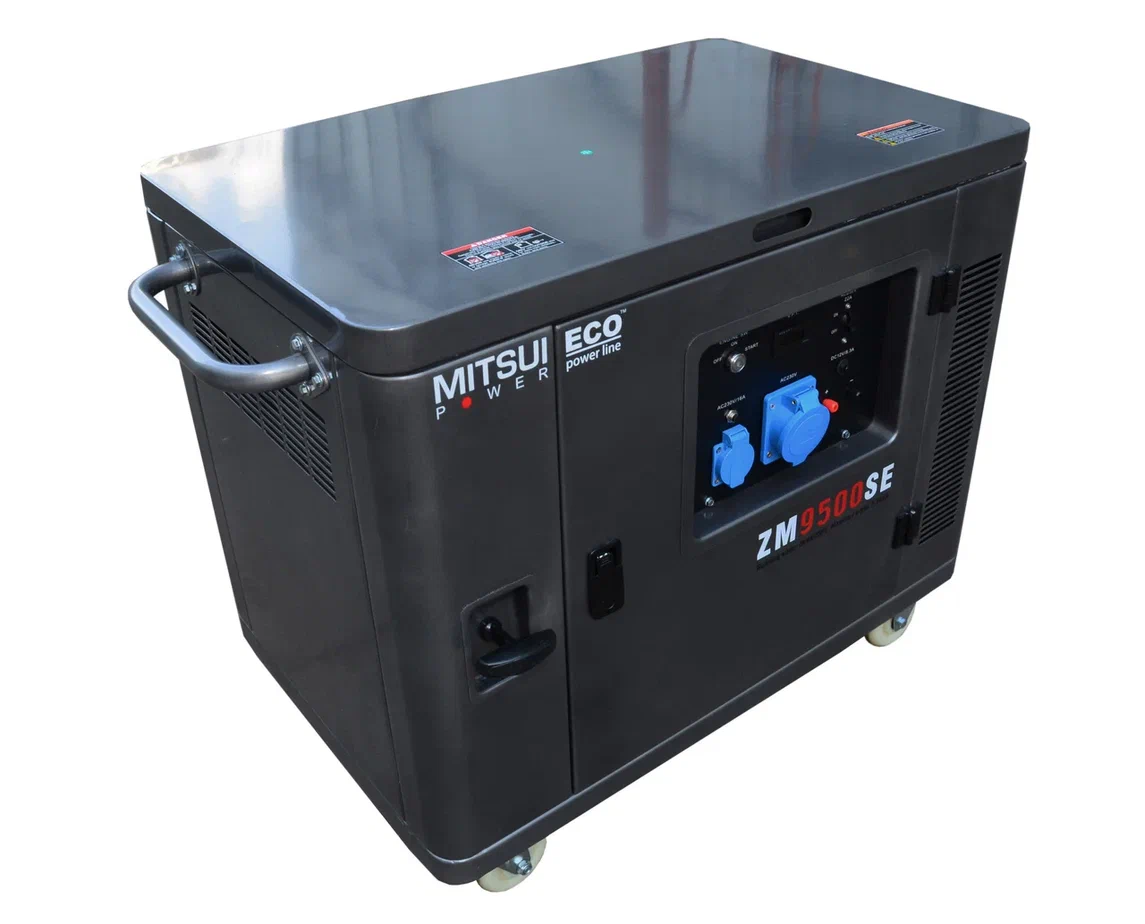 картинка Бензиновый генератор Mitsui Power Eco ZM 9500 SE картинка Бензиновый генератор Mitsui Power Eco ZM 9500 SE