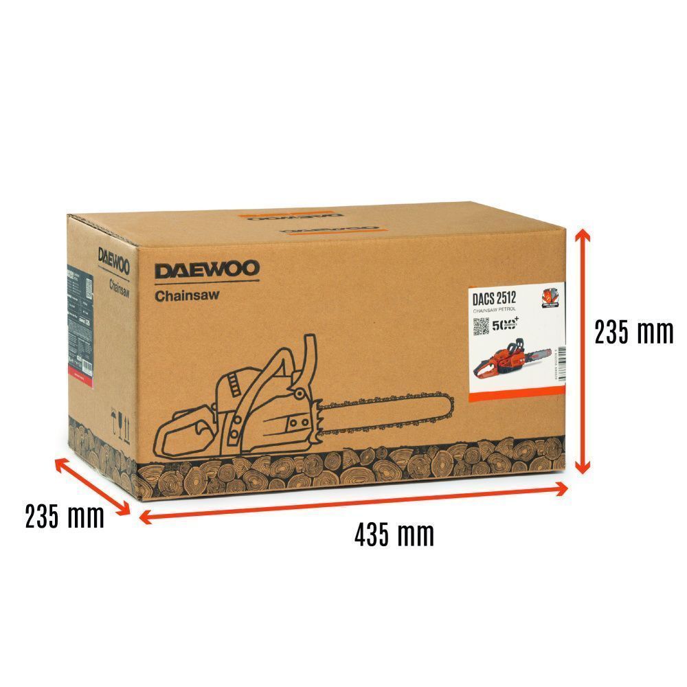 картинка Бензопила DAEWOO DACS 2512 картинка Бензопила DAEWOO DACS 2512