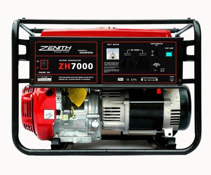 картинка Бензиновый генератор Zenith ZH7000
