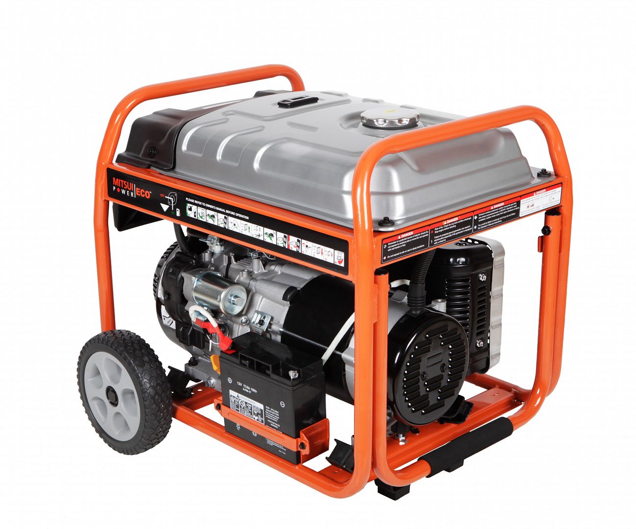 картинка Бензиновый генератор Mitsui Power Eco ZM 9500 E-3 картинка Бензиновый генератор Mitsui Power Eco ZM 9500 E-3