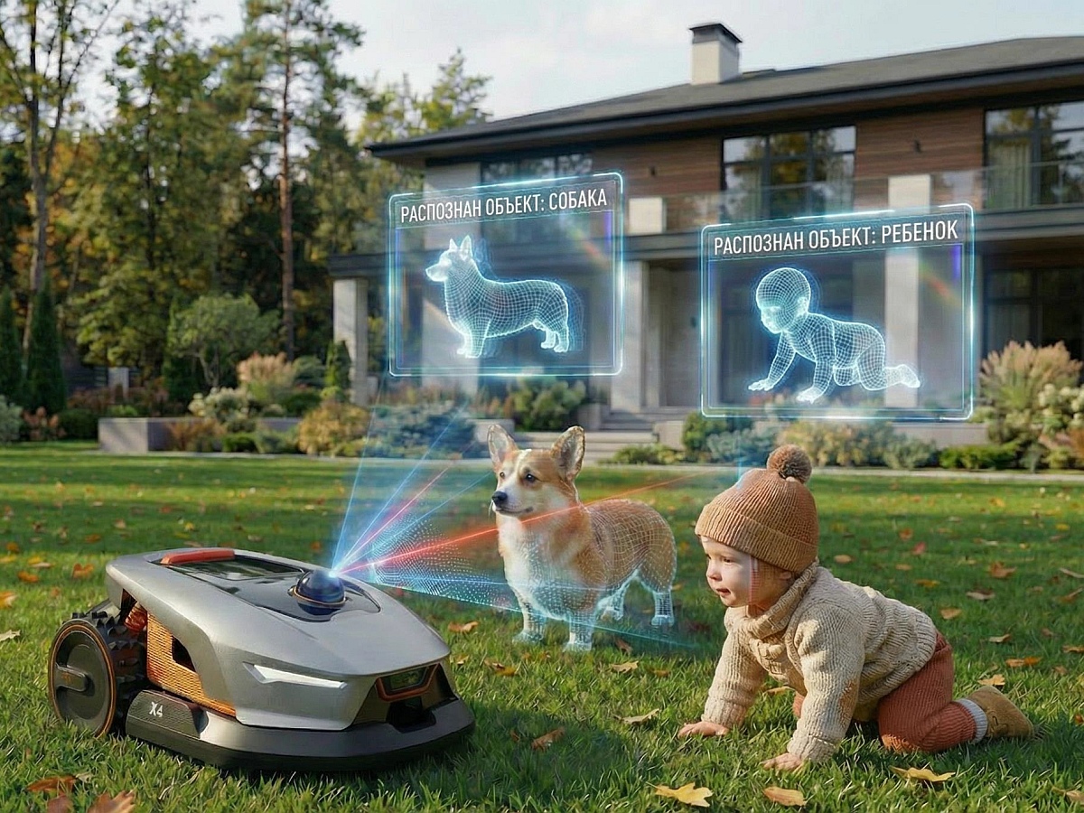 картинка Робот-газонокосилка VILLARTEC MI 1500V беспроводной 3D LIDAR картинка Робот-газонокосилка VILLARTEC MI 1500V беспроводной 3D LIDAR