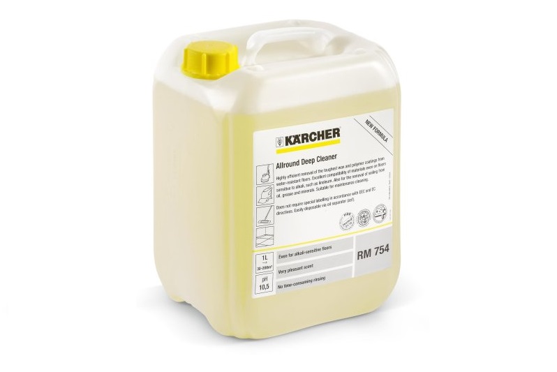 картинка Профессиональное средство RM 754 слабо щелочное для общей чистки, 10л Karcher 6.295-811.0