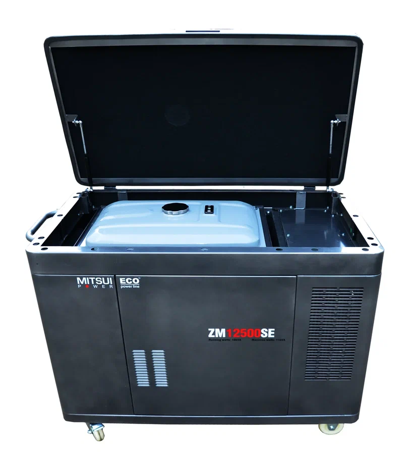 картинка Бензиновый генератор Mitsui Power Eco ZM 12500 SE картинка Бензиновый генератор Mitsui Power Eco ZM 12500 SE