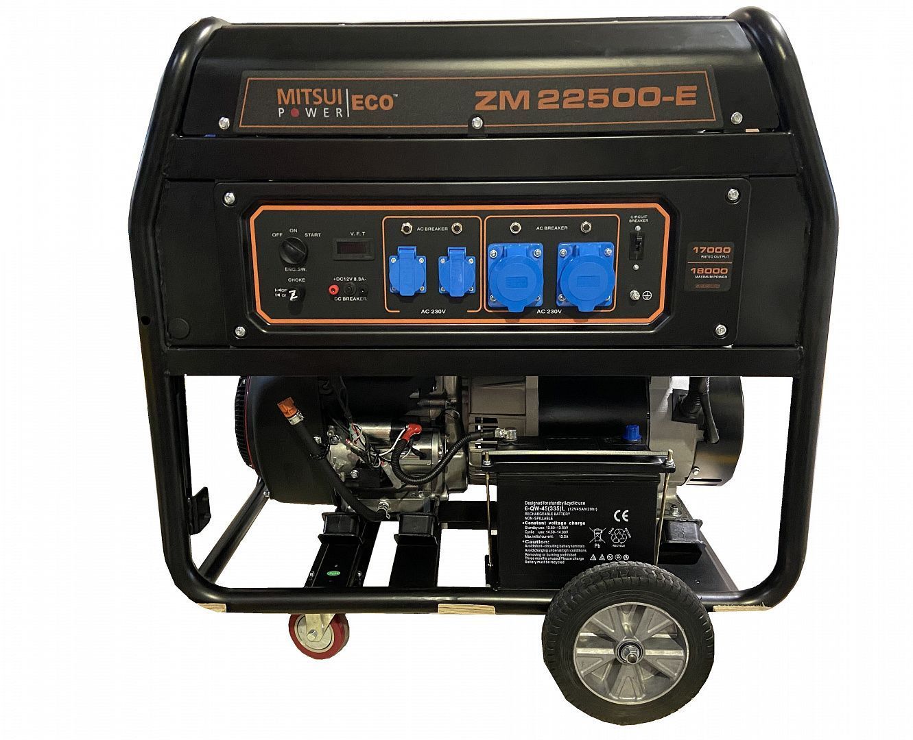 Бензиновый генератор Mitsui Power Eco ZM 22500 E Бензиновый генератор Mitsui Power Eco ZM 22500 E