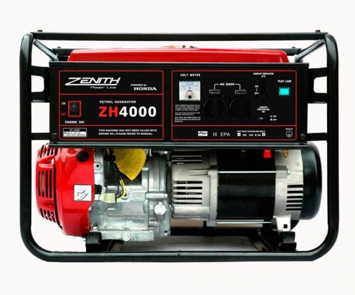 картинка Бензиновый генератор Zenith ZH4000